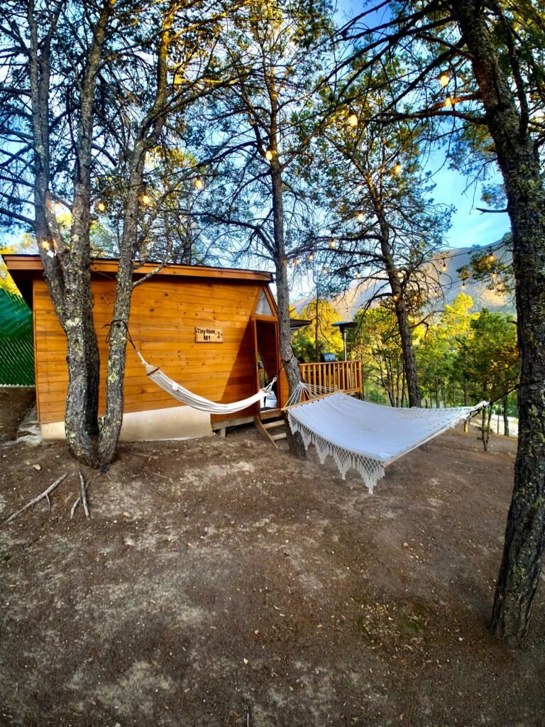 Exterior de la Cabaña Tiny House M1
