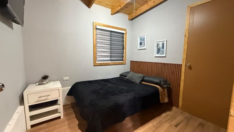 Recámara de la Cabaña Tiny House M1