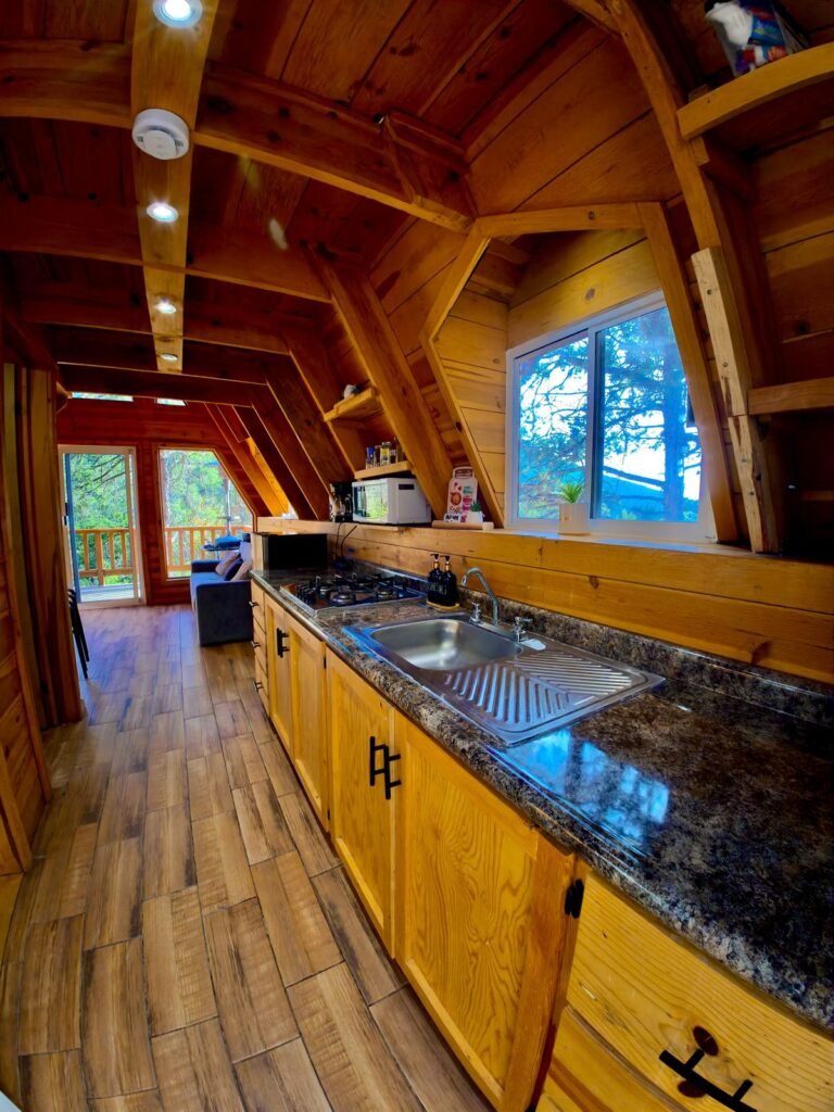 Cocina de la Cabaña Alpina M2